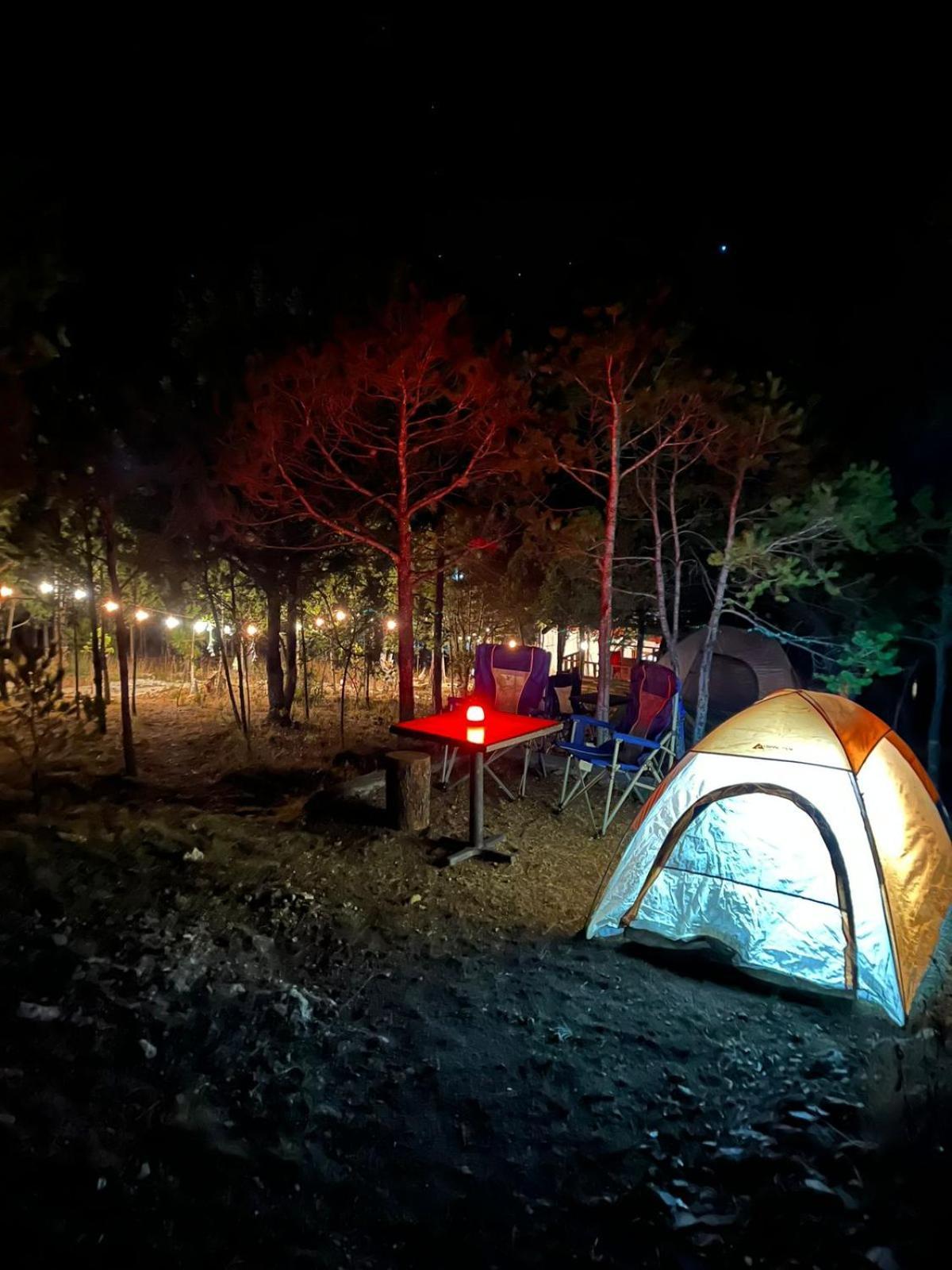 Camping En La Sierra De Arteaga Los Lirios 외부 사진