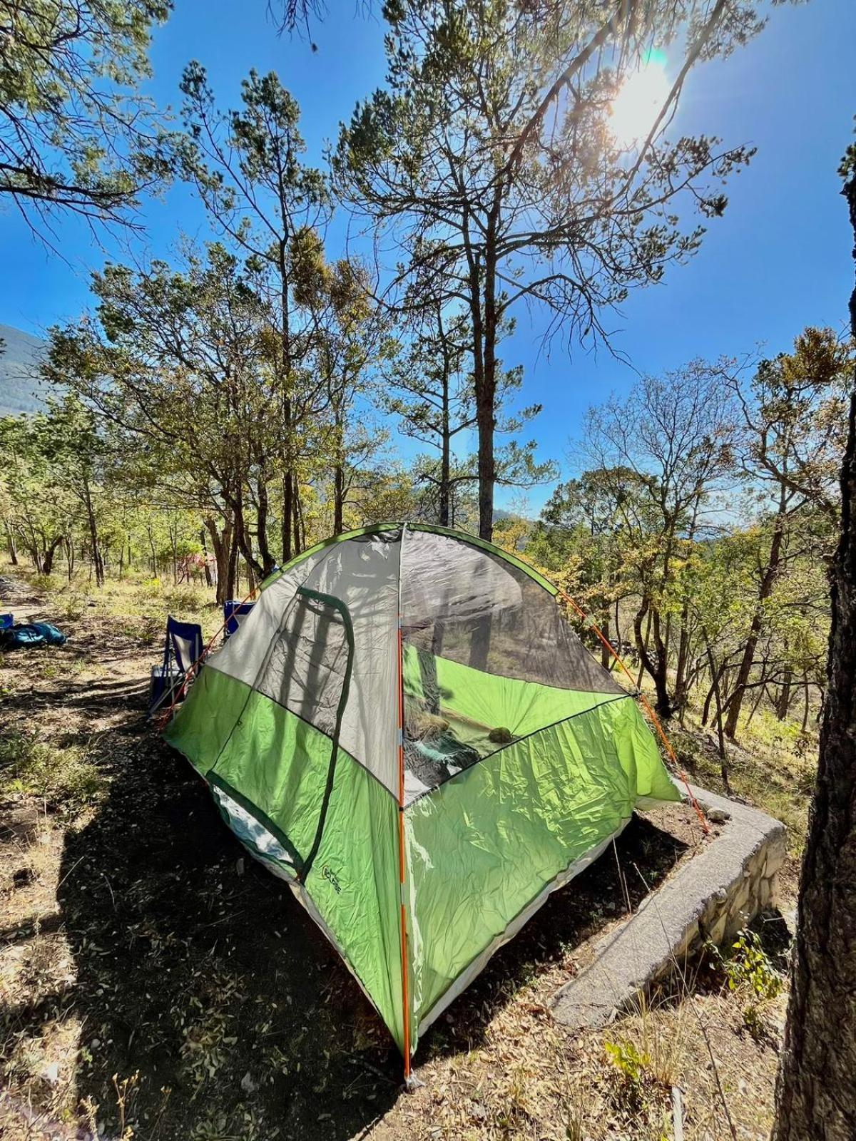 Camping En La Sierra De Arteaga Los Lirios 외부 사진