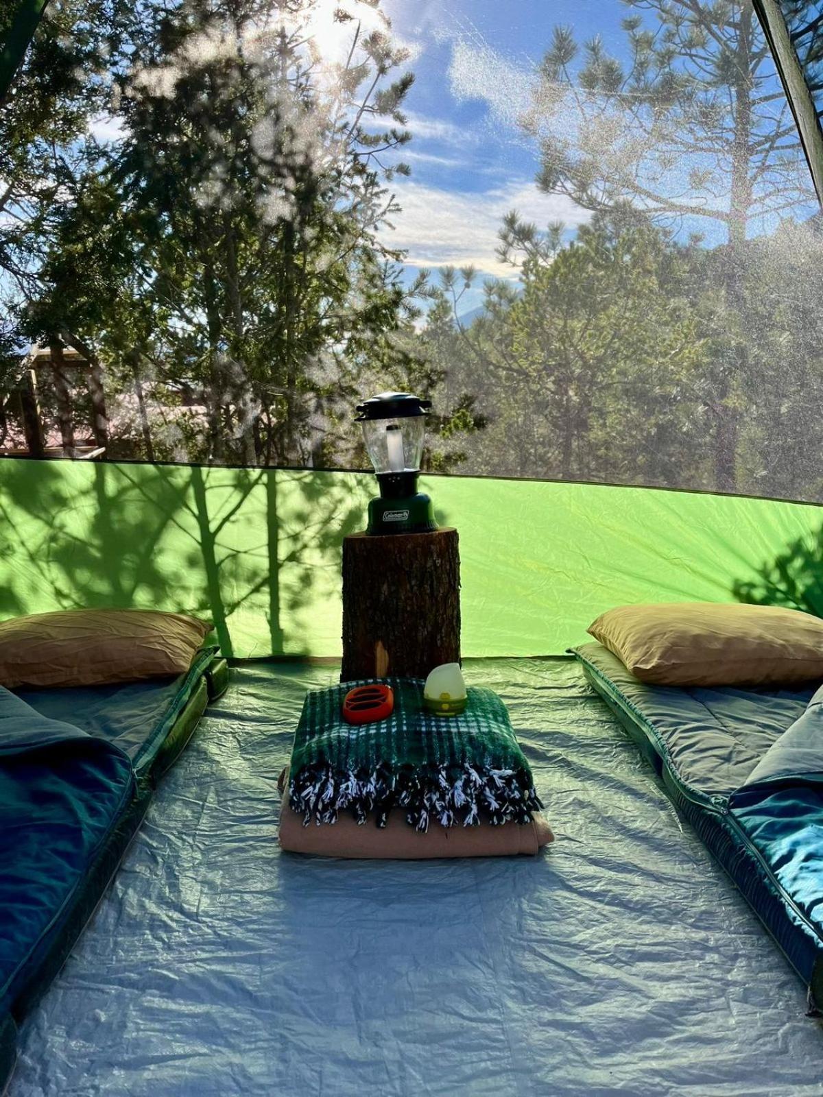 Camping En La Sierra De Arteaga Los Lirios 외부 사진