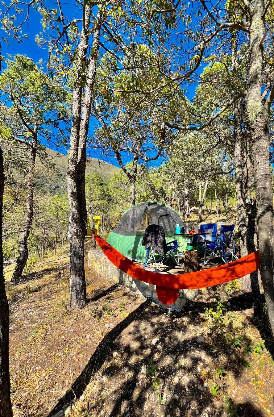 Camping En La Sierra De Arteaga Los Lirios 외부 사진