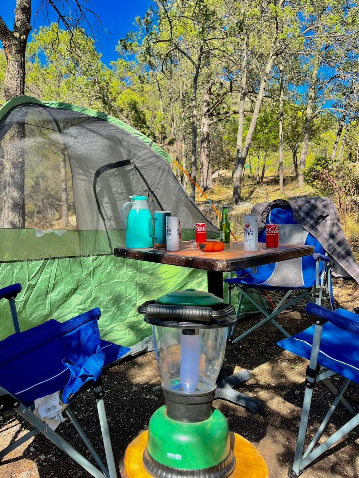 Camping En La Sierra De Arteaga Los Lirios 외부 사진