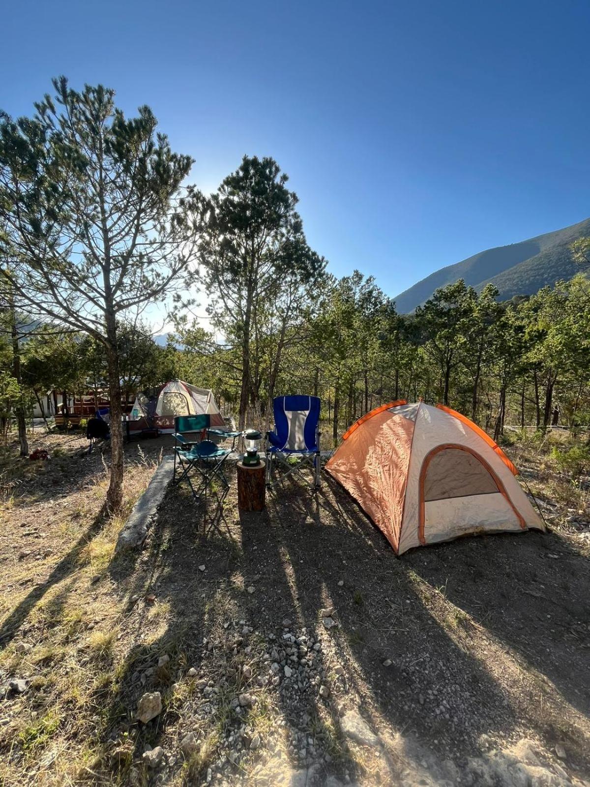 Camping En La Sierra De Arteaga Los Lirios 외부 사진